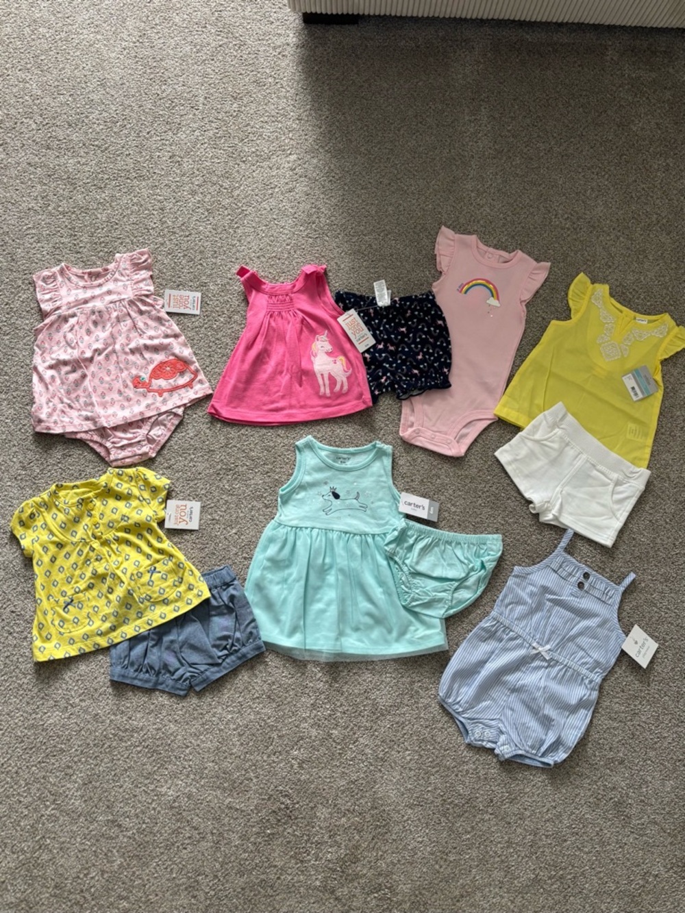 Baby girl 6 month spring summer clothing bundle NWT